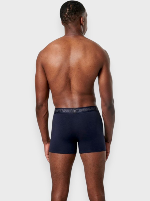 Boxer Antetokounbros 2 τεμ. Μπλε/Μαύρο - Image 3