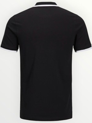 Μπλούζα Βαμβακερή Polo Projekt Produkt  Μαύρο - Image 4