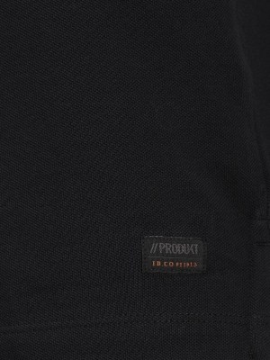 Alternative view of Μπλούζα Βαμβακερή Polo Projekt Produkt  Μαύρο