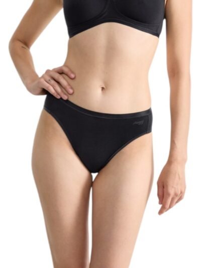 Sloggi Go Daily Cotton Tai 3 τεμ. 0004  Μαύρο/Μαύρο/Μαύρο