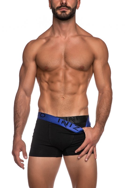 Ανδρικά Boxer Inizio 2 τεμ. Mαύρο/Mαύρο(Ρουά)