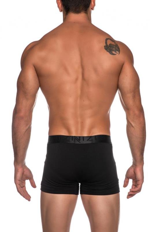 Ανδρικά Boxer Inizio 2 τεμ. Mαύρο/Mαύρο - Image 4