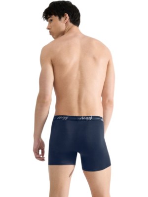 Boxer Sloggi Short 2 τεμ. Μπλε σκούρο/Κεραμιδί - Image 3