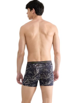 Boxer Sloggi Short 2 τεμ. Ανθρακί/Aνθρακί με σχέδιο - Image 4