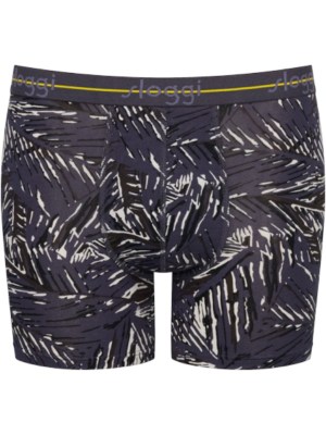 Boxer Sloggi Short 2 τεμ. Ανθρακί/Aνθρακί με σχέδιο - Image 6