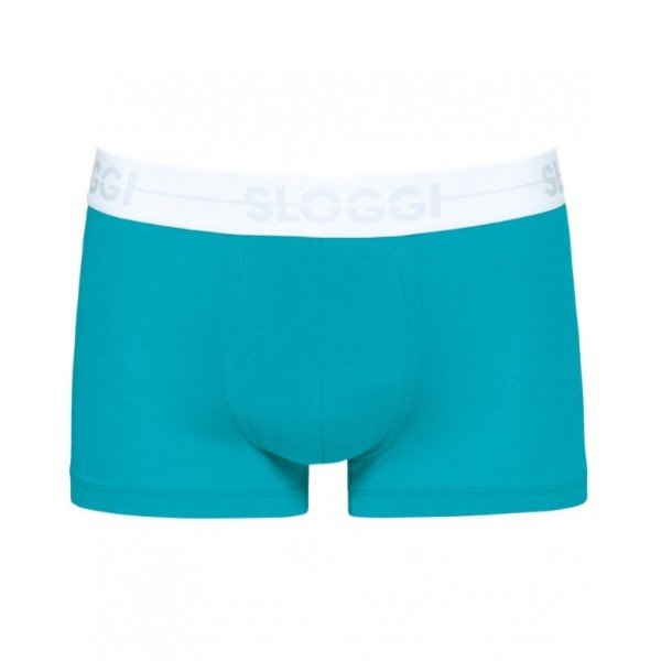 Boxer Sloggi Go Hipster 2 τεμ. Ανοιχτό μπλε/Γκρι μελανζέ - Image 3