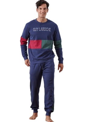 Alternative view of Πυζάμα Ανδρική Guy Laroche  Μαρίν