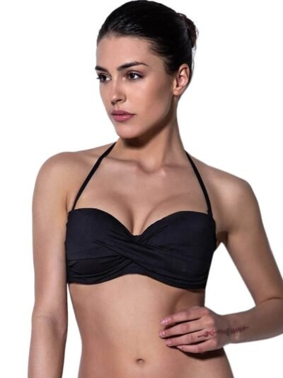Μαγιό Strapless Top Bluepoint Μαύρο