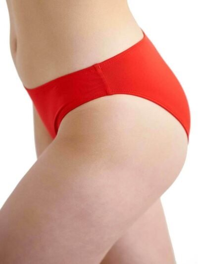 Alternative view of Μαγιό Ψηλόμεσο Bikini Slip Blu4u  Κόκκινο
