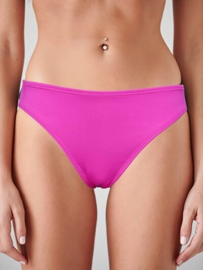 Μαγιό  Ψηλόμεσο Bikini Slip Blu4u  Φουξ