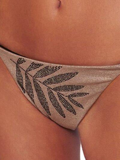 Alternative view of Μαγιό Bikini Slip Bluepoint 'SANDY BEACH'  Μπεζ/Χρυσό