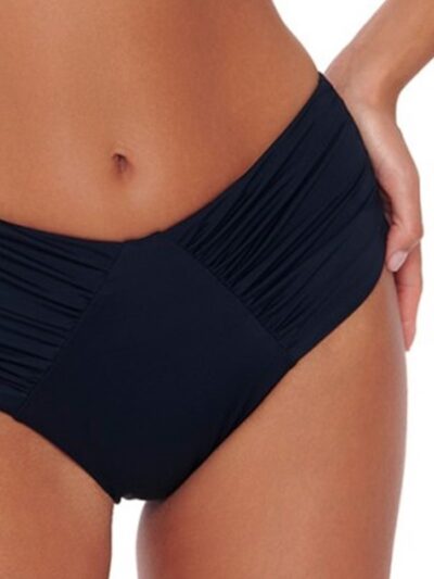 Alternative view of Μαγιό Bikini Ψηλόμεσο Slip Bluepoint  Μαύρο