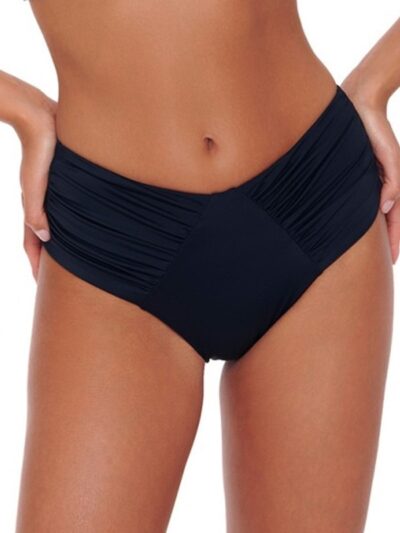 Μαγιό Bikini Ψηλόμεσο Slip Bluepoint Μαύρο