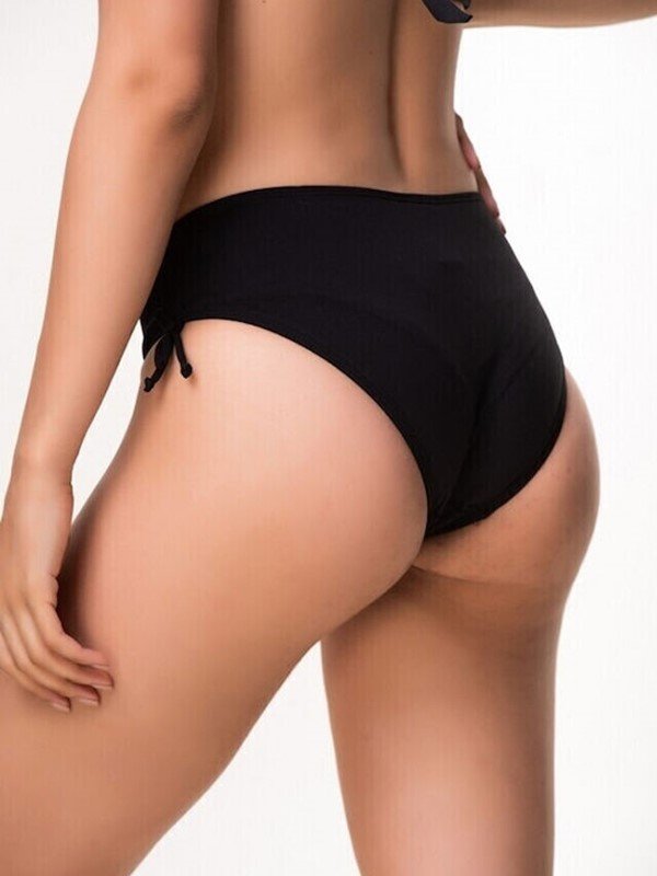 Μαγιό Bikini Slip Blu4u 'SOLIDS' Μαύρο - Image 2