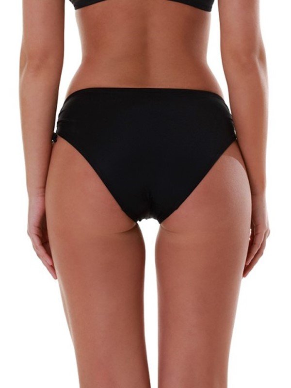 Μαγιό Bikini Slip Blu4u 'SOLIDS' Μαύρο - Image 3