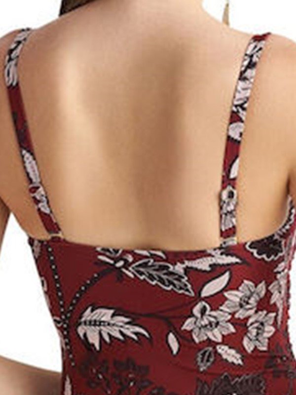 Μαγιό Ολόσωμο Blu4u floral - Image 4