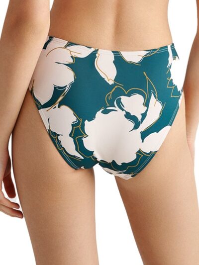 Alternative view of Μαγιό Bikini Slip Blu4u  ‘HUNTER BLOSSOM’ Πράσινο εκρού floral