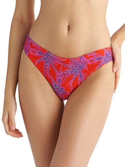 Μαγιό Bikini Slip Blu4u ‘STARLET’  Κόκκινο/Μωβ εκπριμέ