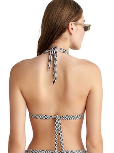 Alternative view of Τρίγωνο Bikini Top Blu4u ‘SHELLS  Cup D  Μαύρο εμπριμέ