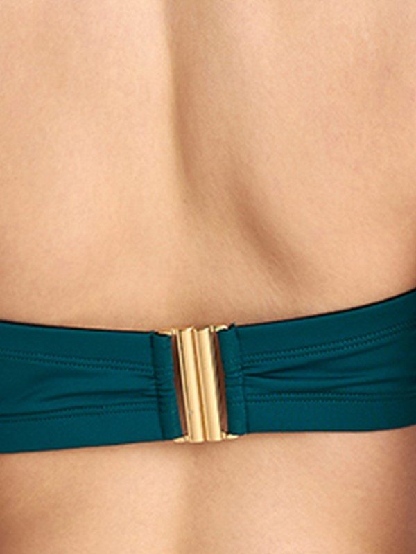 Μαγιό Top Blu4u FASHION SOLIDS Σκούρο πετρόλ - Image 4