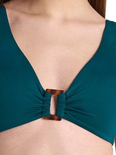 Alternative view of Μαγιό Top Bluepoint Cup D ’FASHION SOLIDS’  Σκούρο πετρόλ