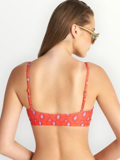 Alternative view of Μπουστάκι Bikini Top Blu4u Cup B   Κοραλί Εμπριμέ
